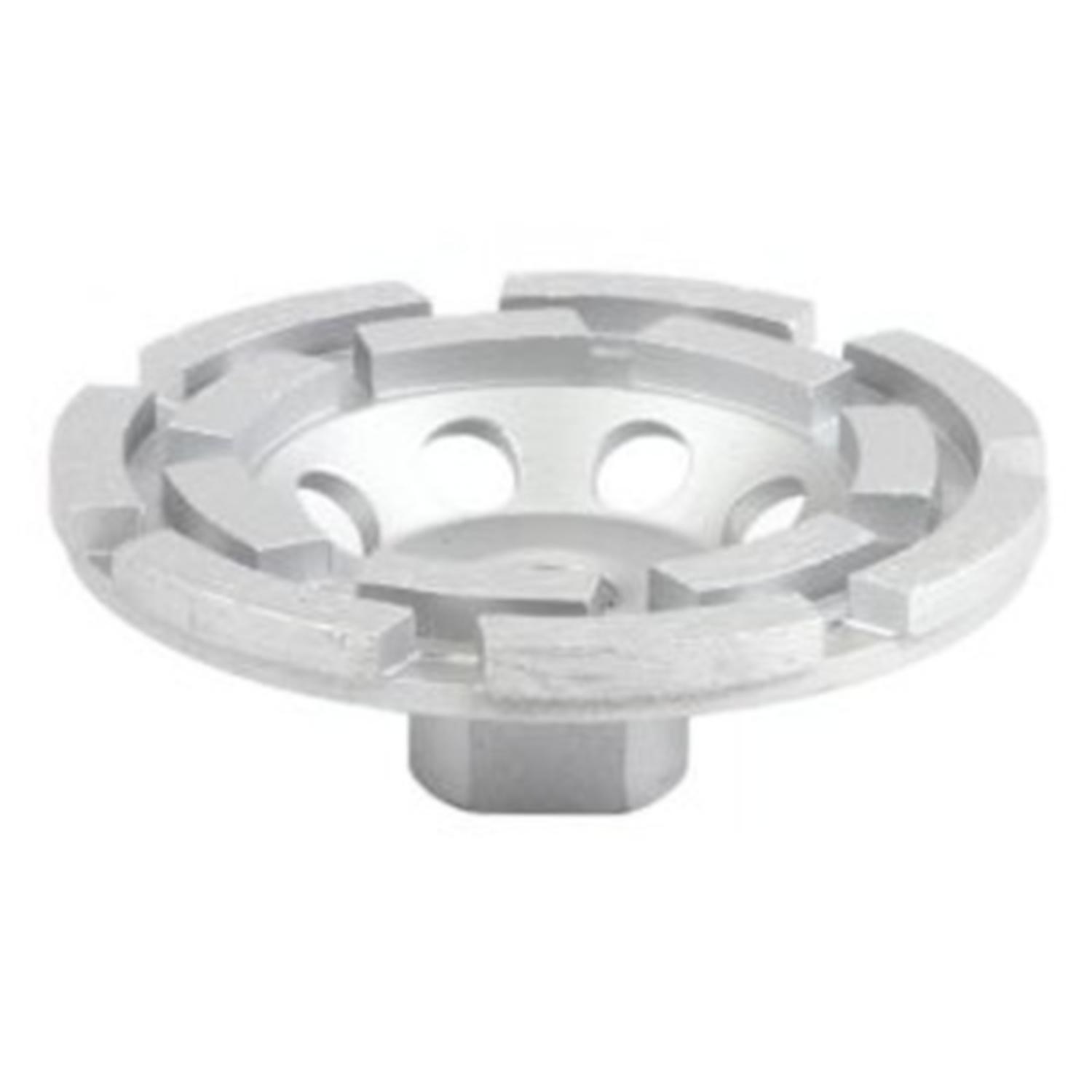 Forney 4 in. D X 5/8 in. in. X 1/4 in. thick Cup Grinding Wheel 1 pc