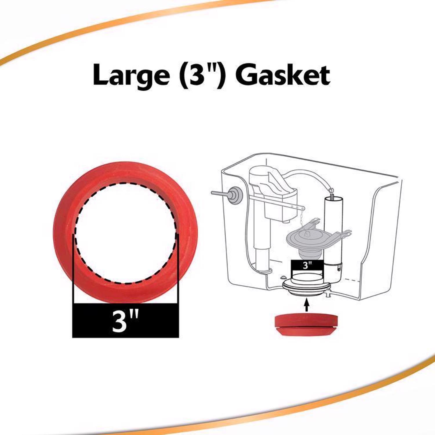 Korky Flush Valve Kit Red