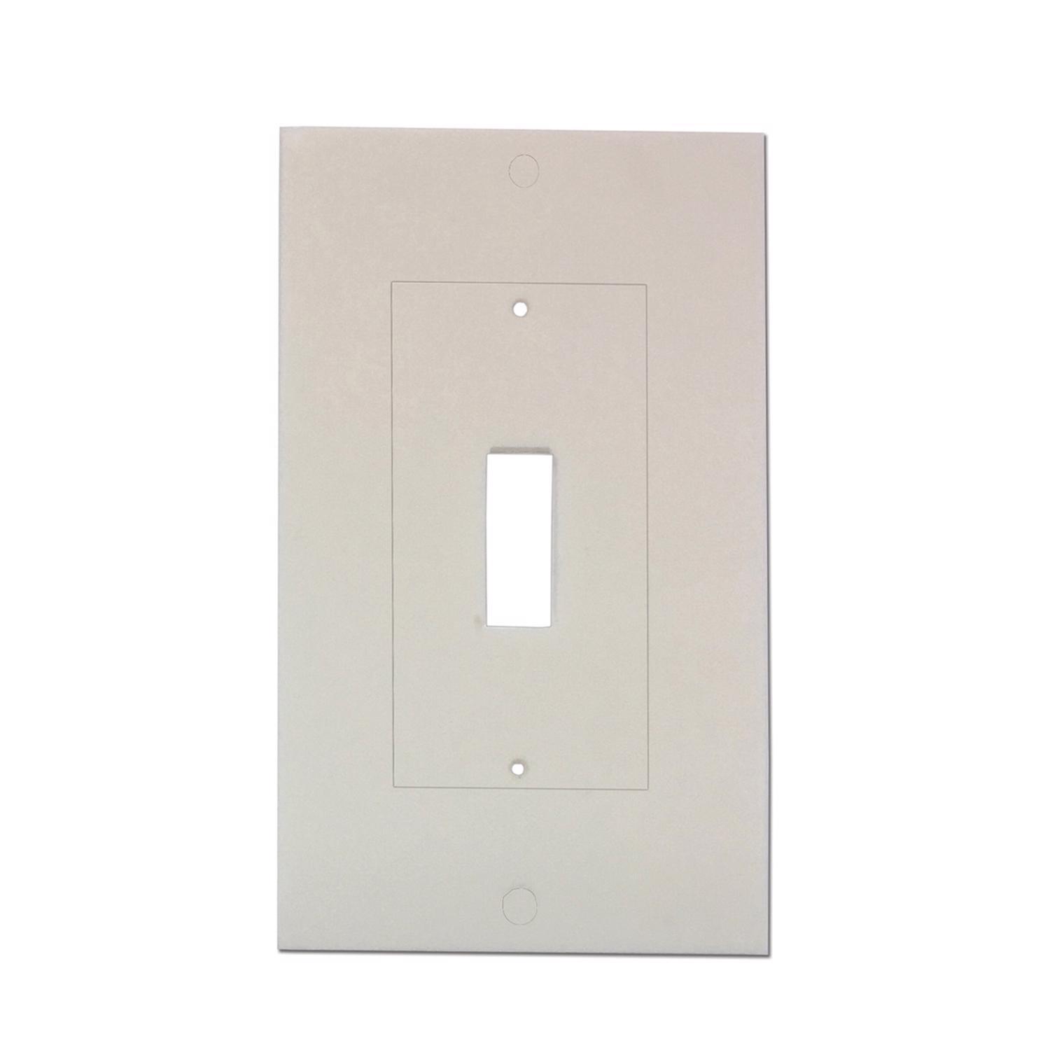 M-D Building Products White Foam Wall Plate Sealers 6 pk