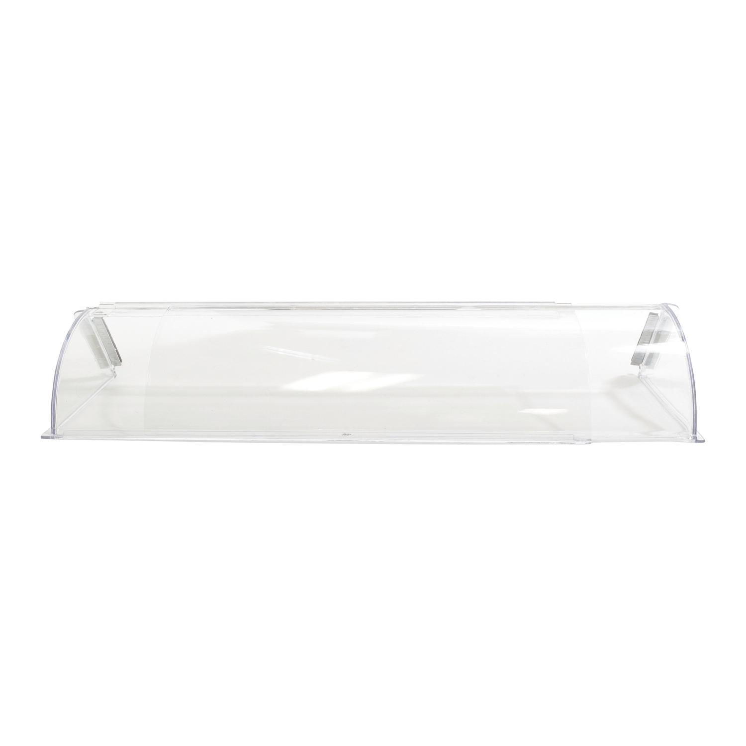 Deflect-O Jordan 5 in. H X 15-1/2 in. W 1-Way Clear Plastic Air Deflector