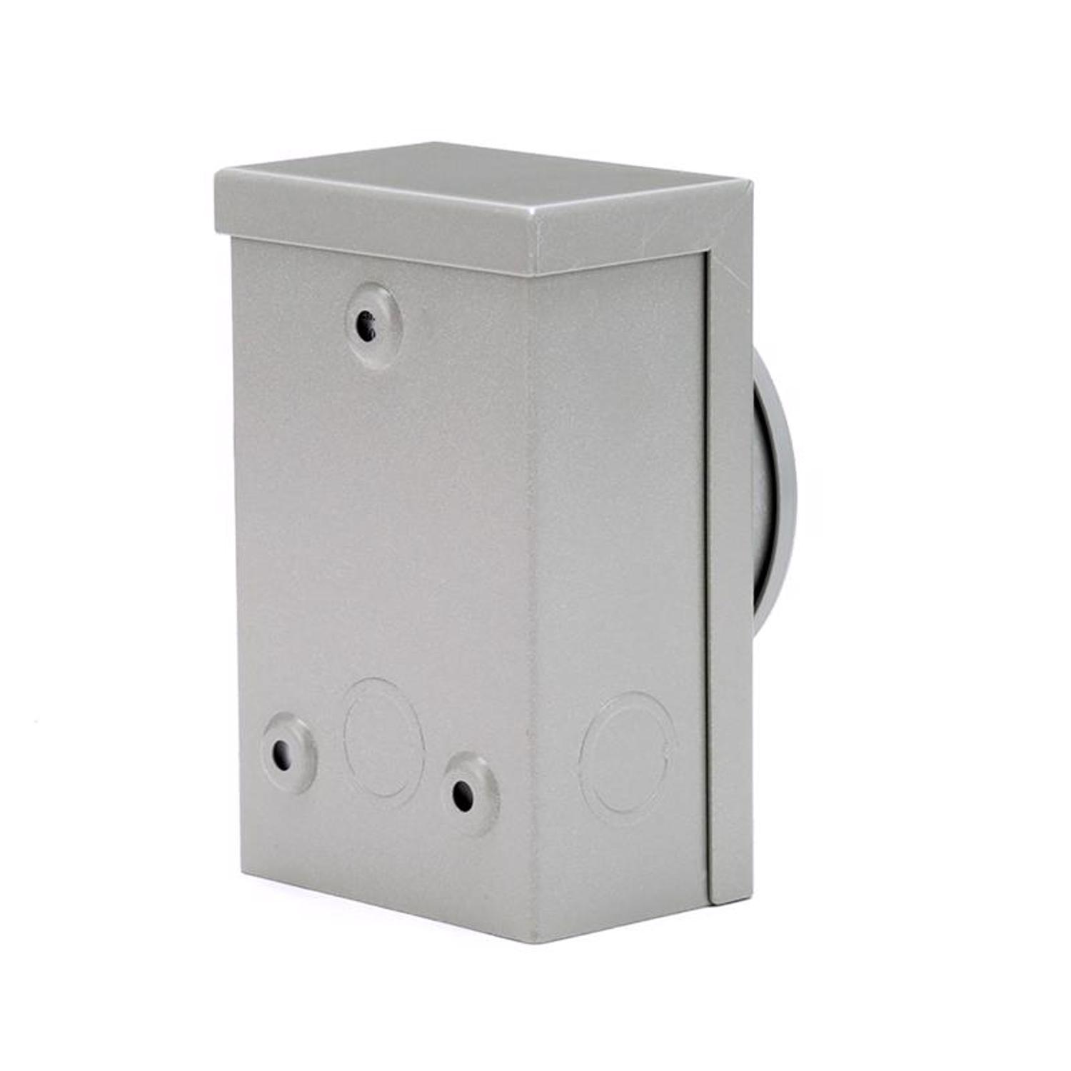 Reliance Controls PB Series 30 amps 120/240 V 1 space 1 circuits Surface Mount Power Inlet Box