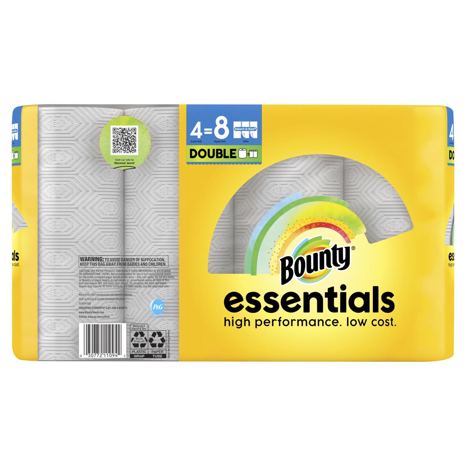 Bounty Essentials Paper Towels 108 sheet 2 ply 1 pk