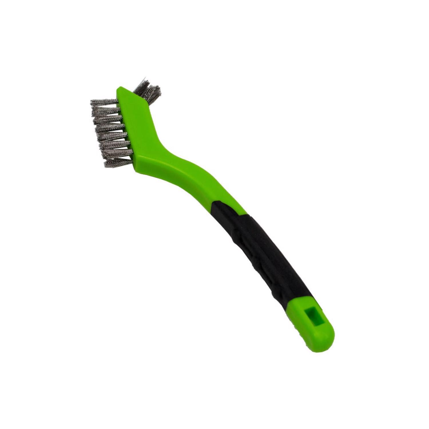 Forney 7-1/4 in. L X 1 in. W Scratch Brush Stainless Steel 1 pc
