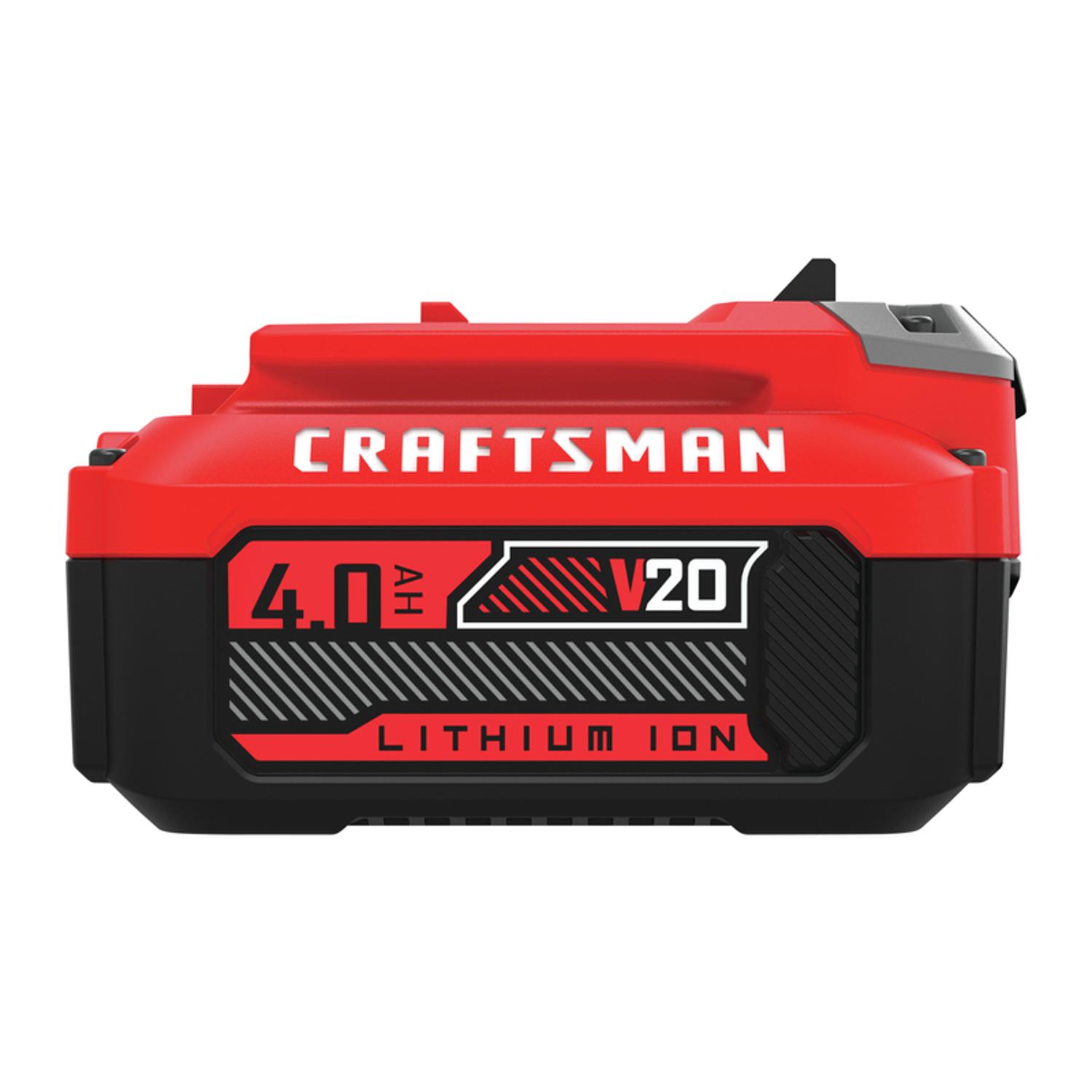 CRAFTSMAN V20 CMCB204-2 4 Ah Lithium-Ion High Capacity Battery 2 pc