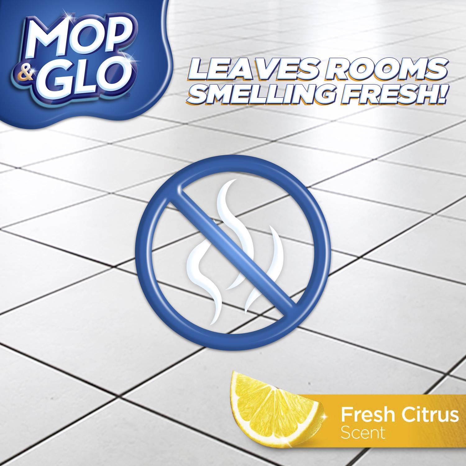 Mop & Glo Citrus Scent Floor Cleaner Liquid 32 oz