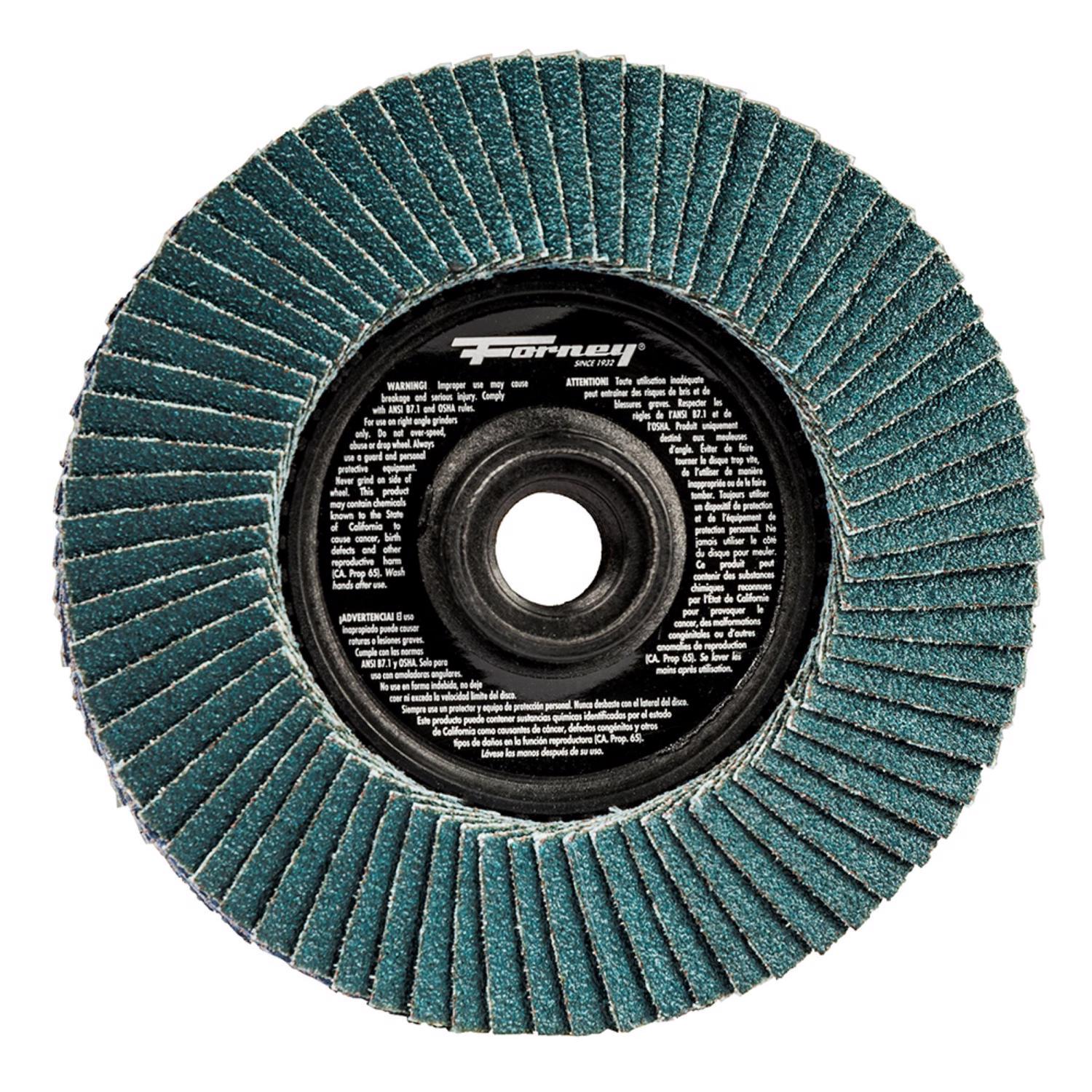 Forney 4-1/2 in. D X 1/4 in. thick Masonry Grinding Wheel 1 pc