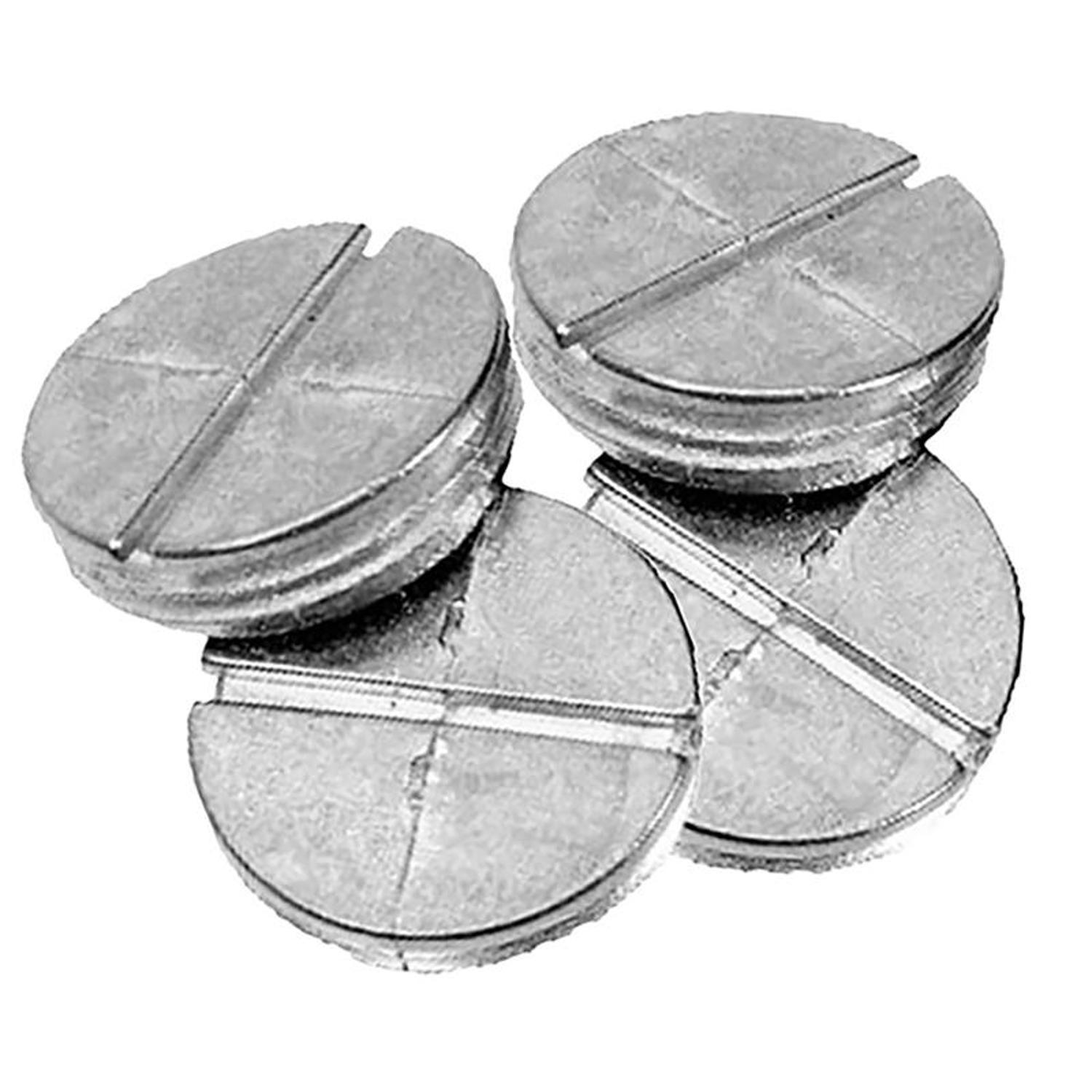 Sigma Engineered Solutions Round Die-Cast Zinc 1 in. H X 3/4 in. W Closure Plug