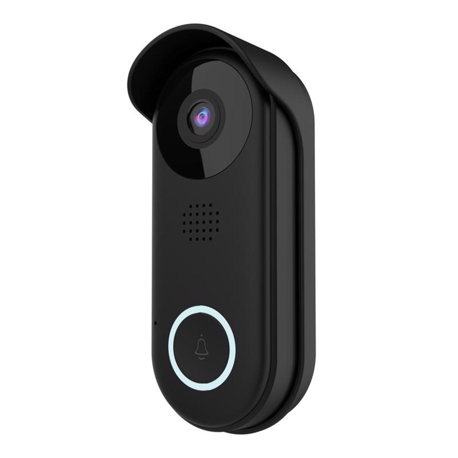 Feit Smart Home Black Plastic Wired Smart-Enabled Video Doorbell