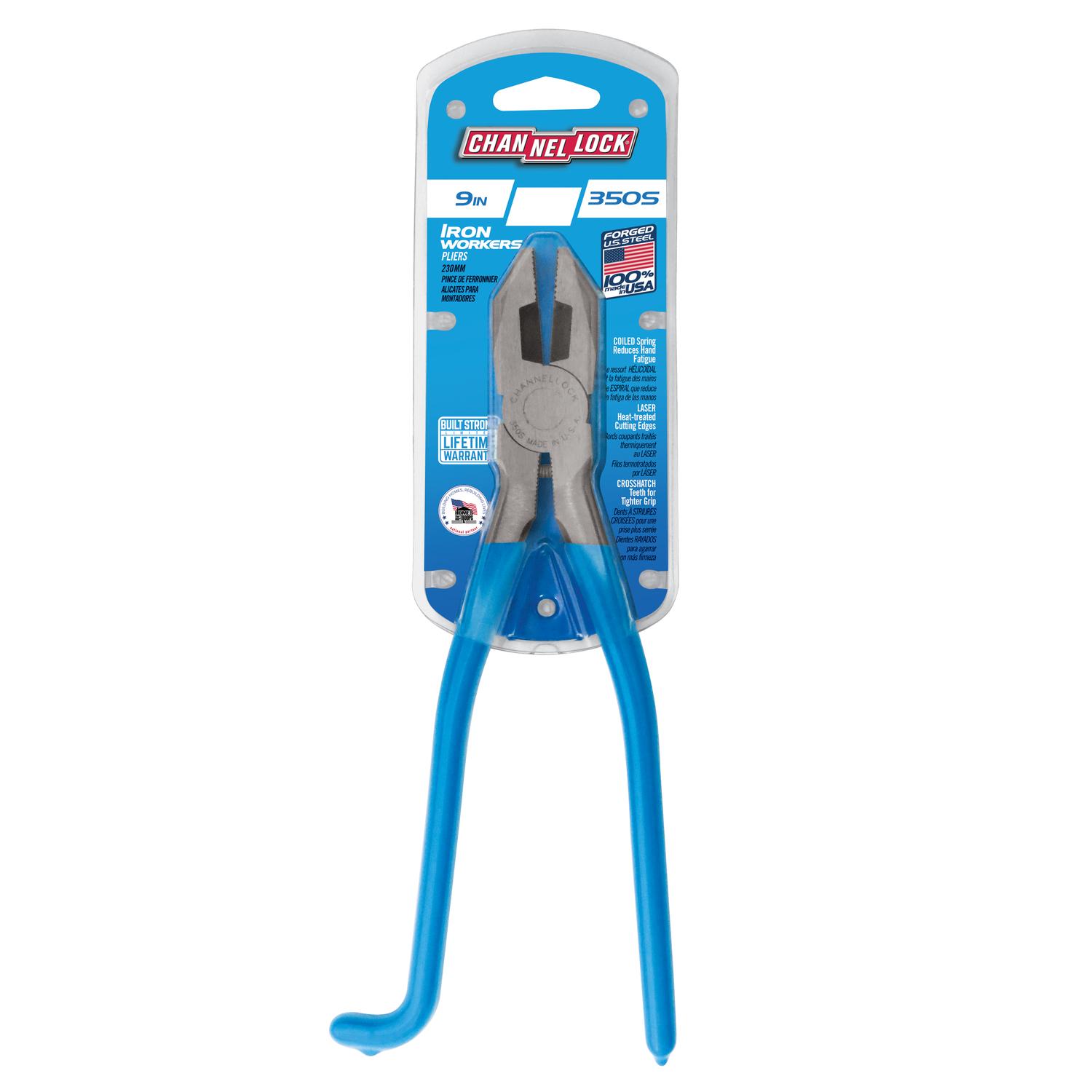 Channellock 8.75 in. Steel Ironworker's Cutting Pliers