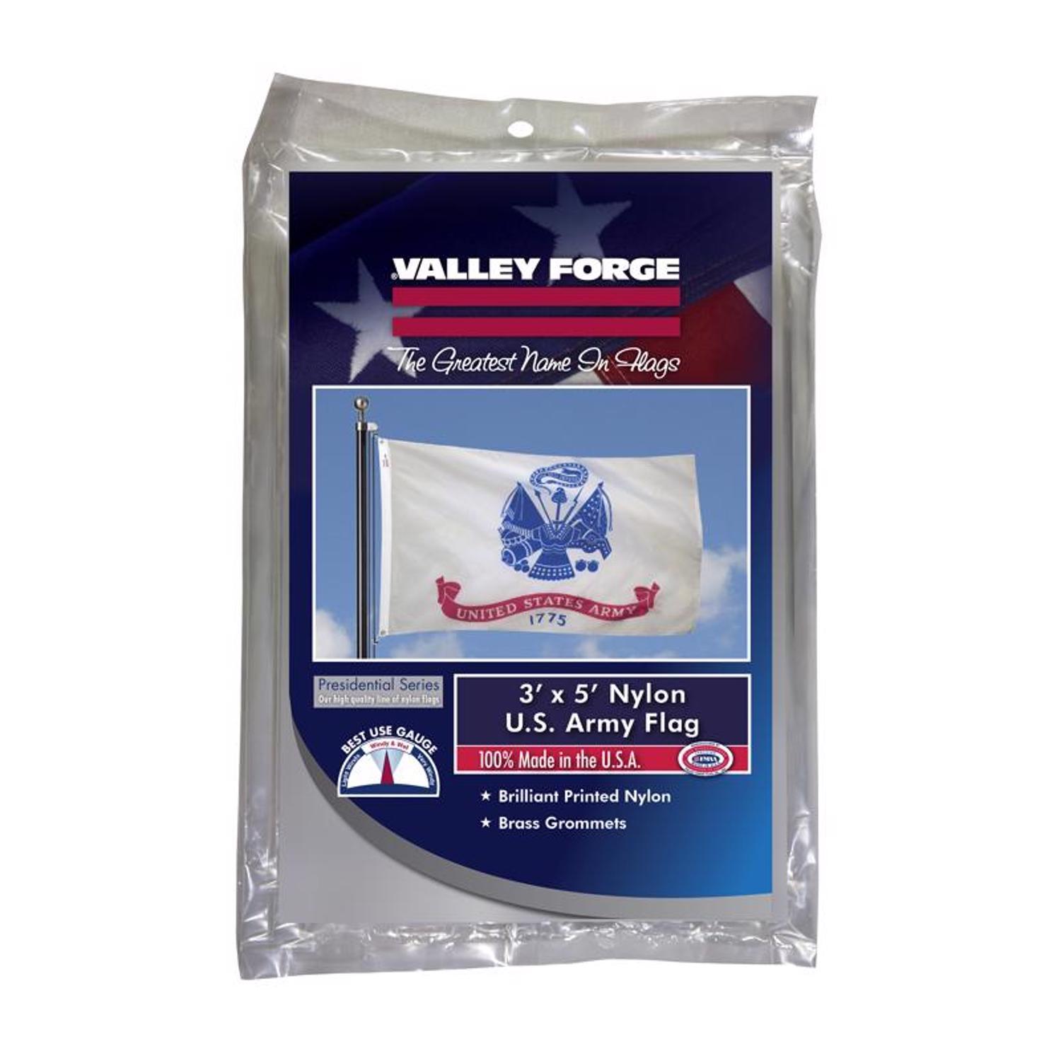Valley Forge Army Military Flag 3 ft. W X 5 ft. L