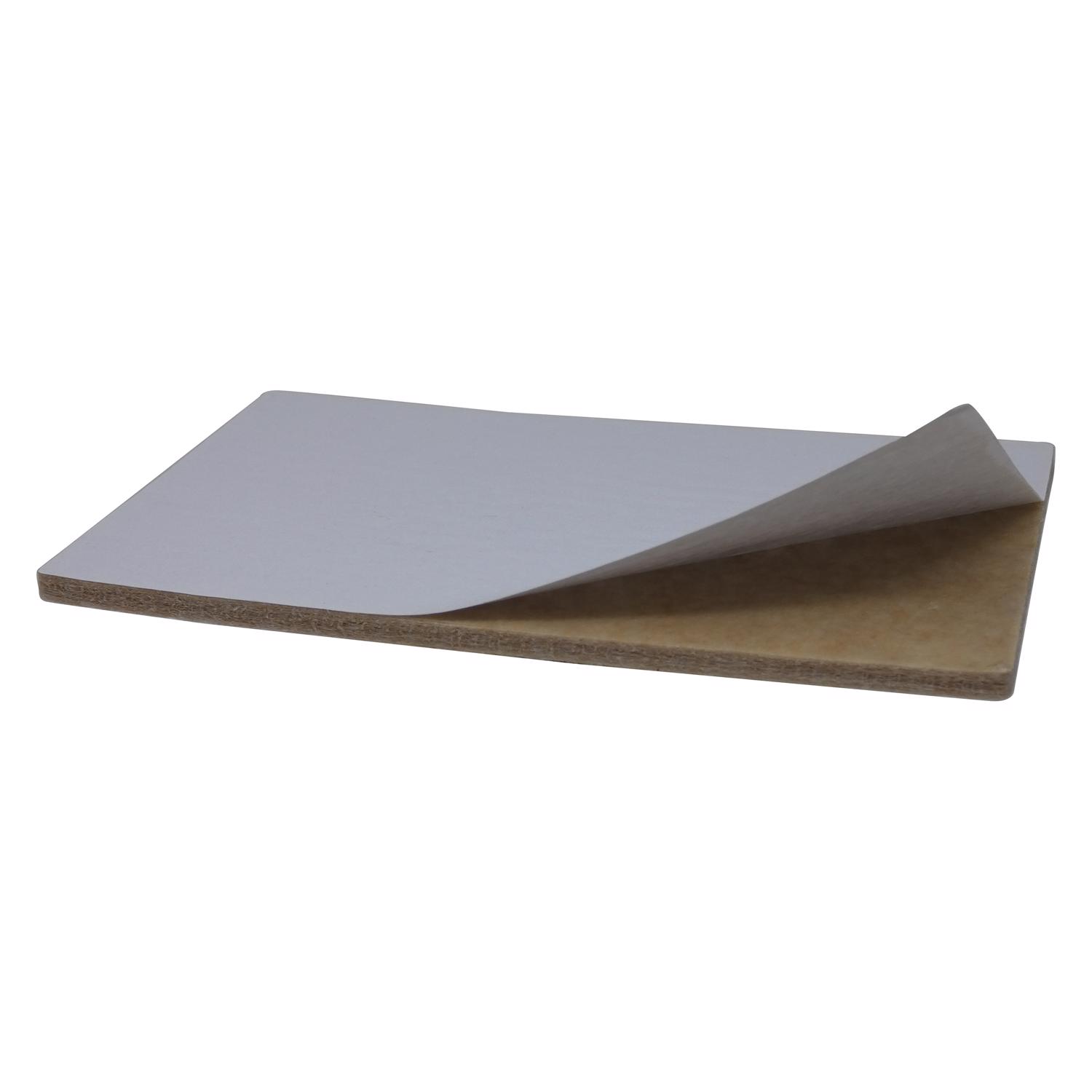 Ace Felt Self Adhesive Blanket Brown Rectangle 4-1/4 in. W X 6 in. L 2 pk