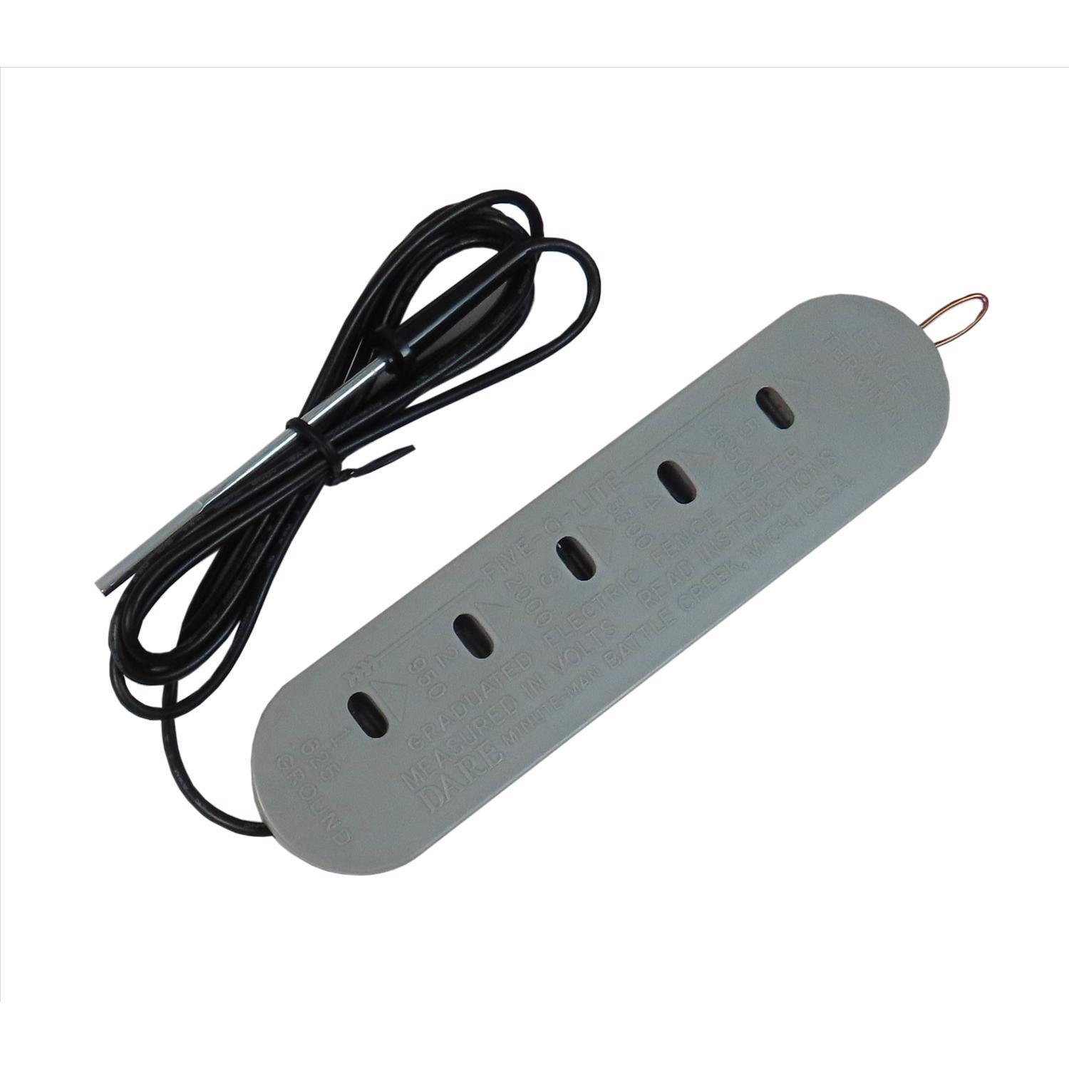 Dare 5000 V Electric-Powered Five-O-Lite Tester Gray/Silver
