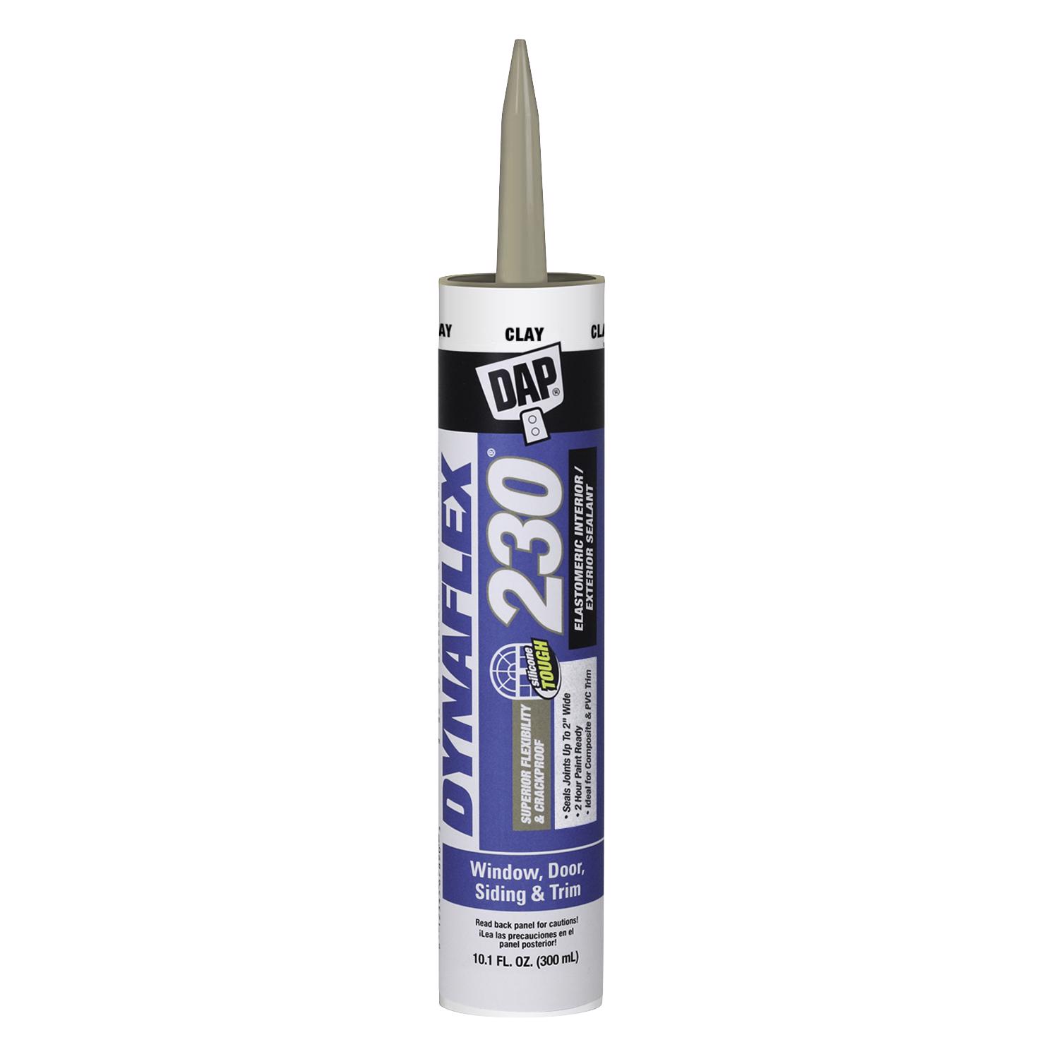 DAP Dynaflex 230 Clay Premium Latex Door/Siding/ Window Sealant 10.1 oz