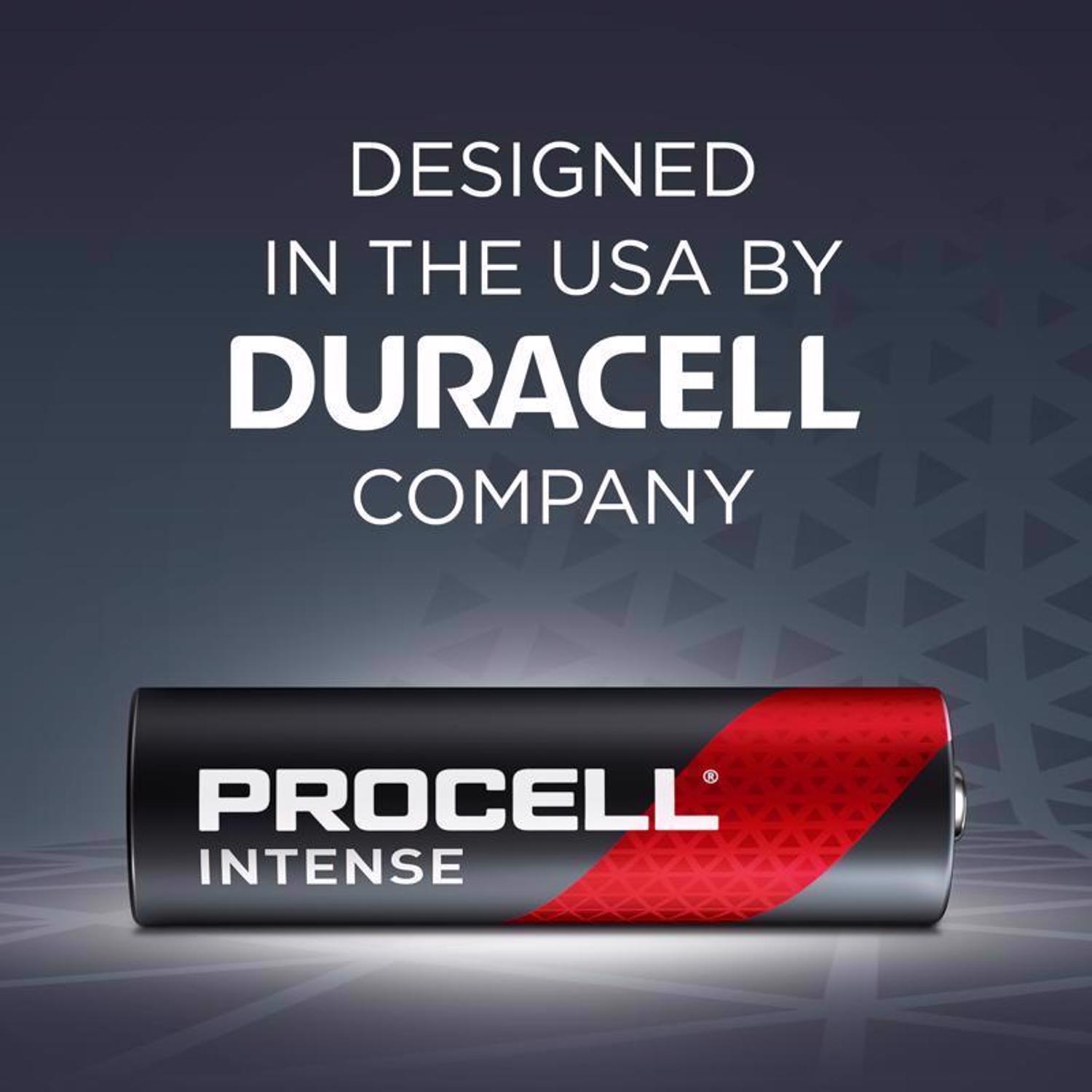 Procell Intense Alkaline AAA 1.5 V 1.465 mAh Primary Battery PX2400 24 pk