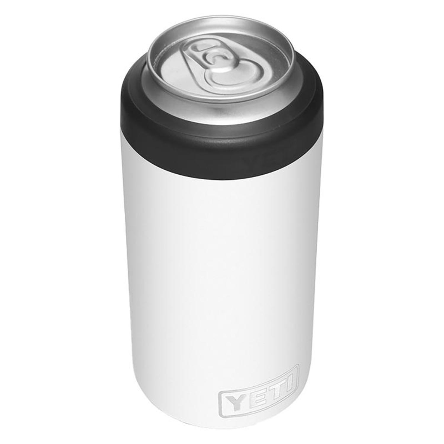 YETI Rambler 16 oz Colster White BPA Free Tall Can Insulator