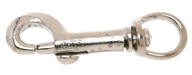 Campbell Nickel Plated/Iron Iron Bolt Snap 60 lb 2-15/16 in. L
