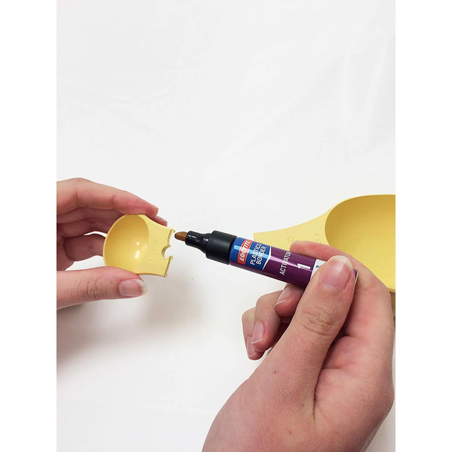 Loctite Plastic Bonding System High Strength Cyanoacrylate Clear Plastic Bonder 4 gm