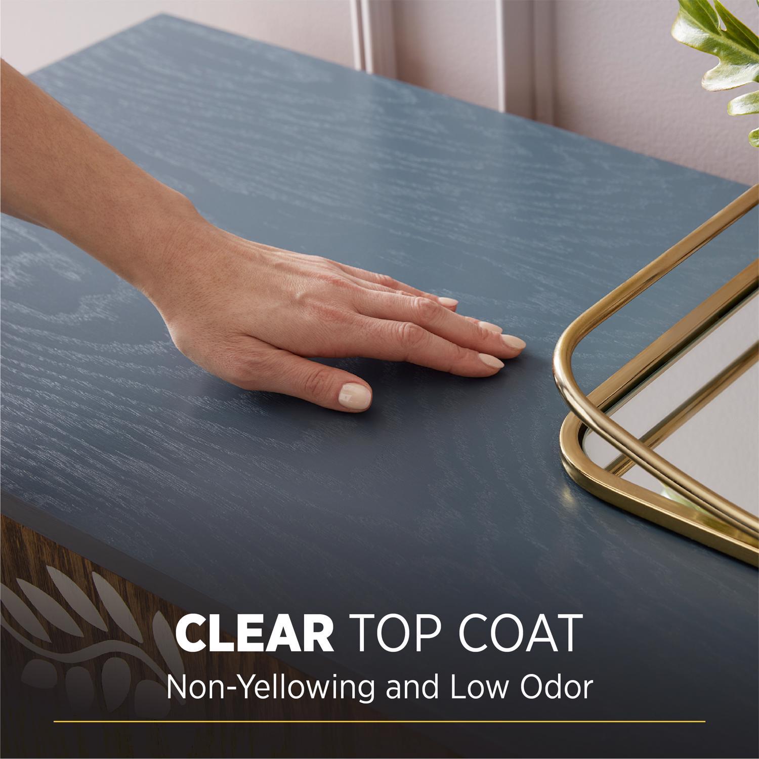 Minwax Polycrylic Gloss Crystal Clear Water-Based Polyurethane 1 gal