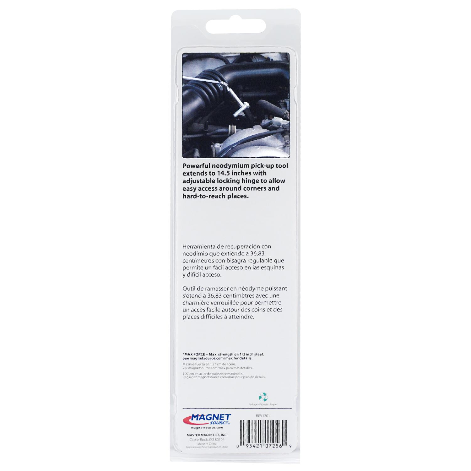 Magnet Source 14.5 in. Telescoping Magnetic Pick-Up Tool 3 lb. pull
