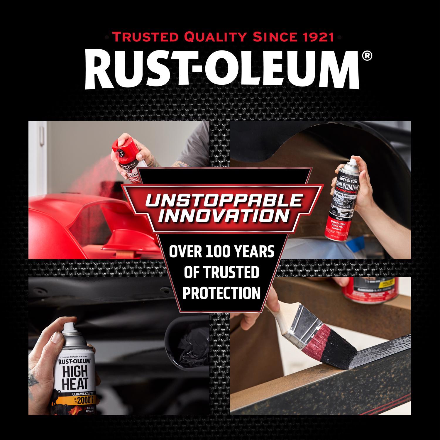Rust-Oleum Automotive Flat/Matte Black Professional Grade Undercoating 15 oz