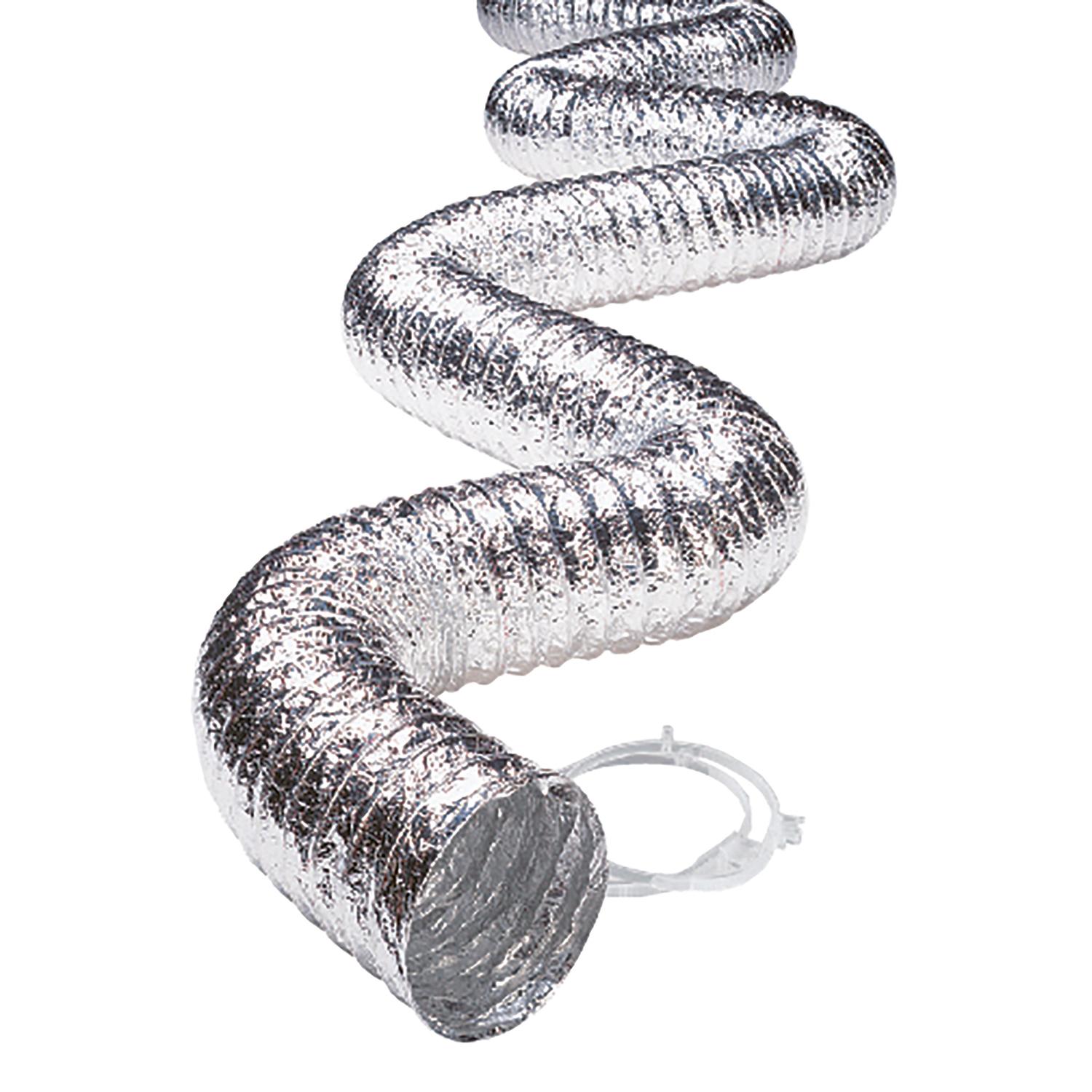 Ace 60 in. L X 4 in. D Silver Aluminum Dryer Vent Duct
