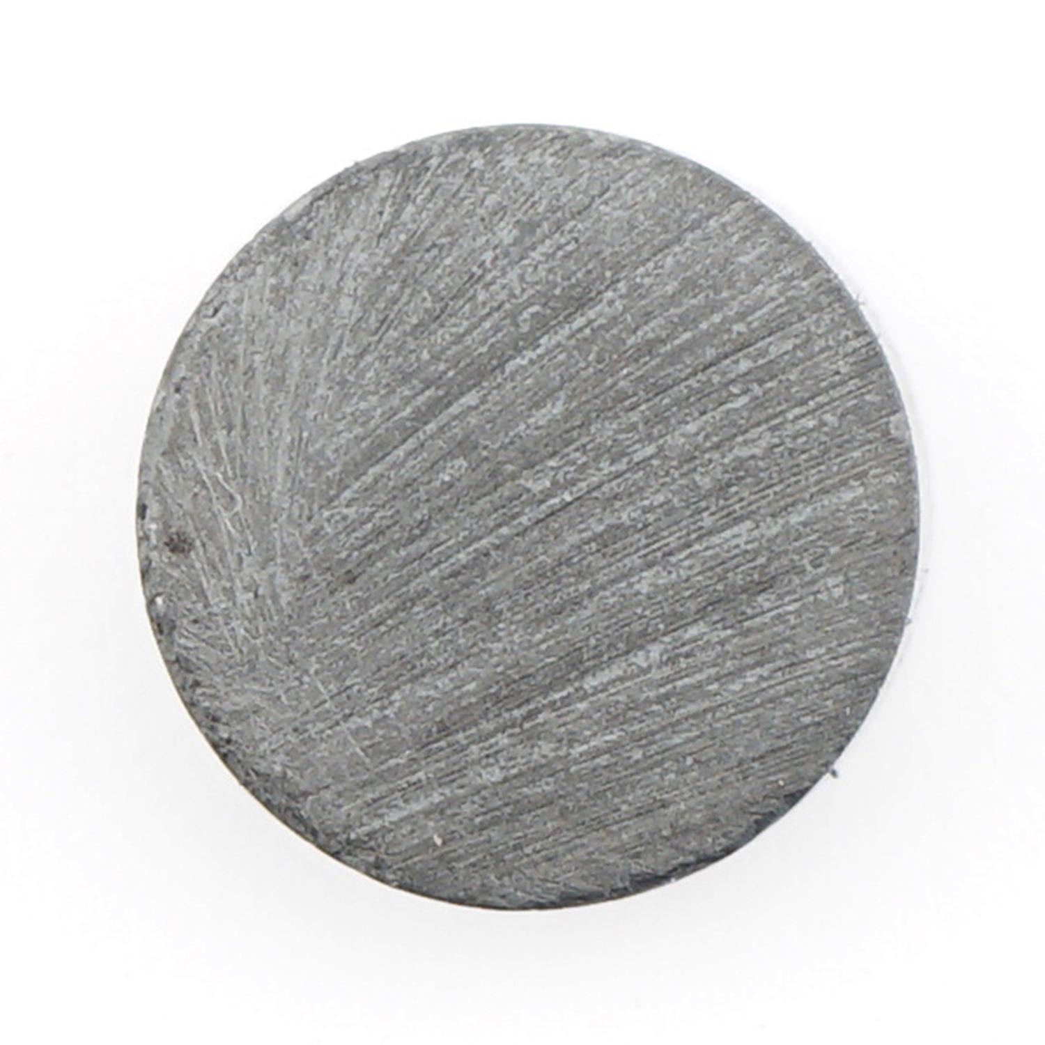 Magnet Source.187 in. L X.5 in. W Black Disc Magnets 0.5 lb. pull 10 pc
