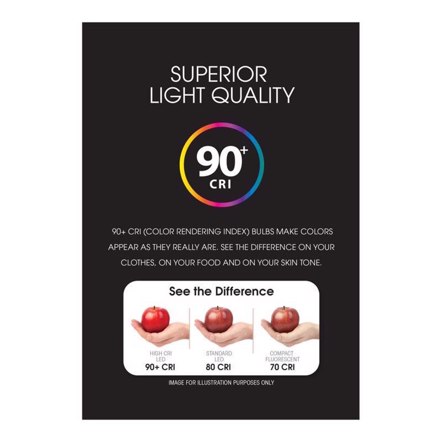 Feit Enhance MR16 GU5.3 LED Bulb Bright White 50 Watt Equivalence 3 pk