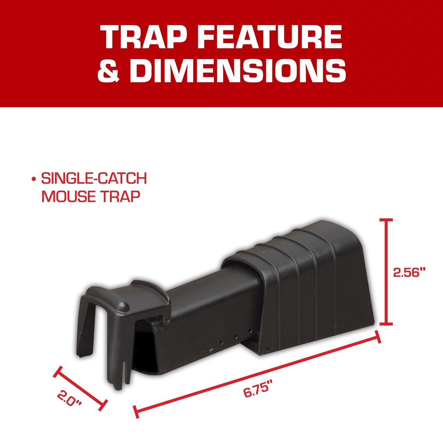 Tomcat Small Live Catch Trap For Mice 1 pk