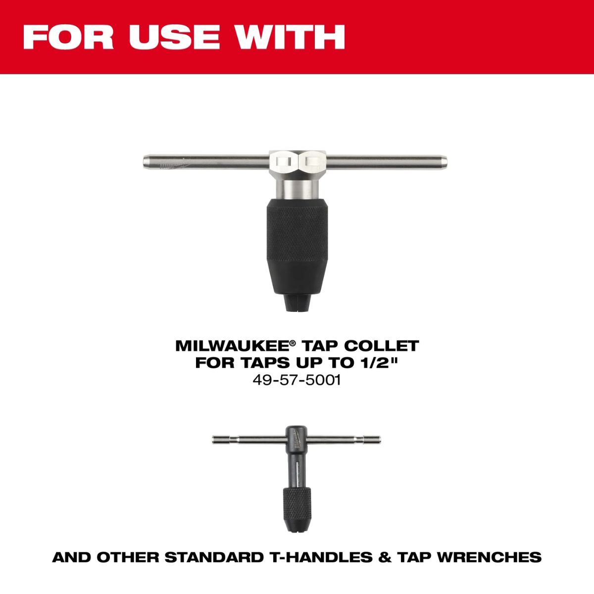 Milwaukee SAE 5/16-18 NC Straight Flute Plug Tap
