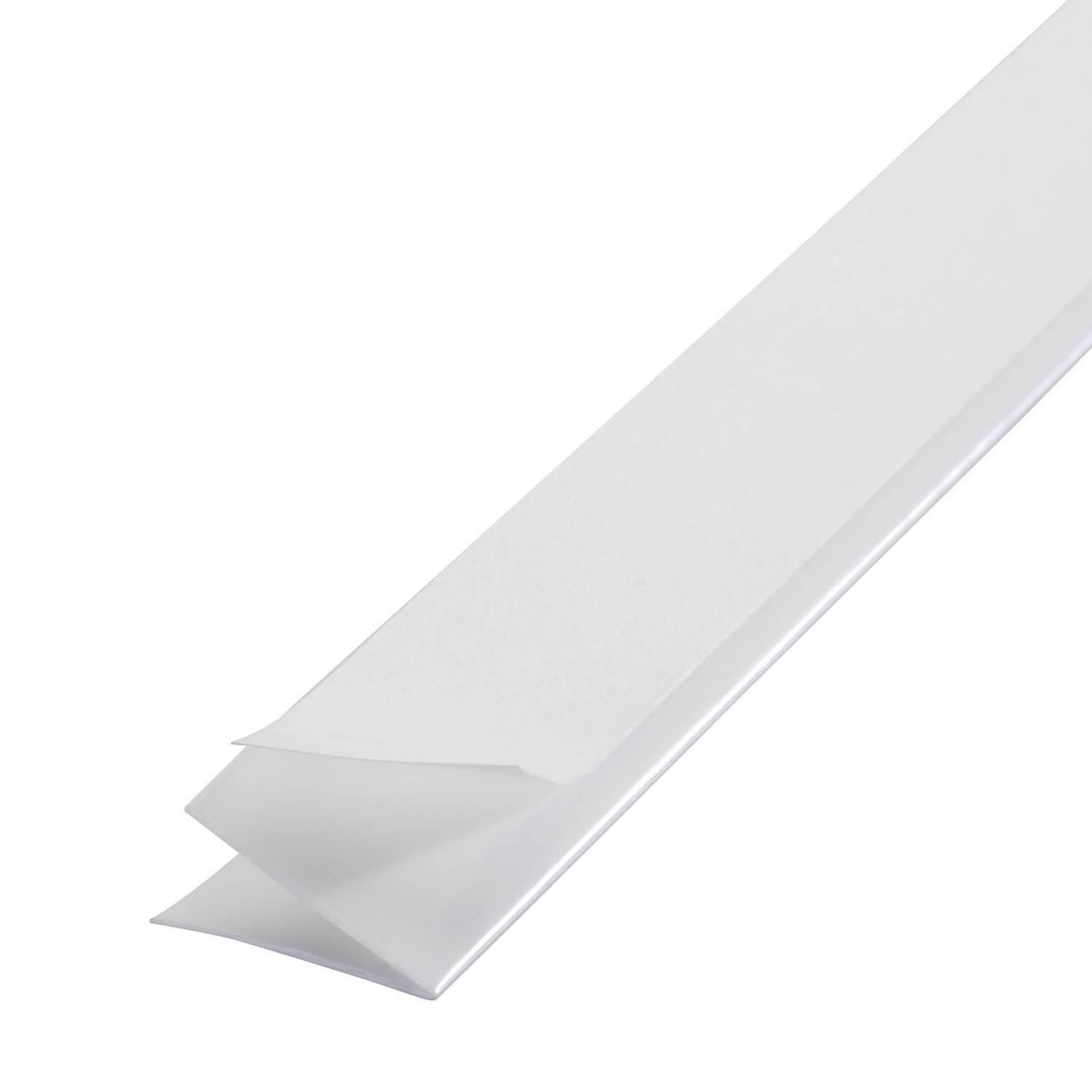 M-D Building Products White Plastic Weatherstrip For Windows 204 in. L X 0.38 in.