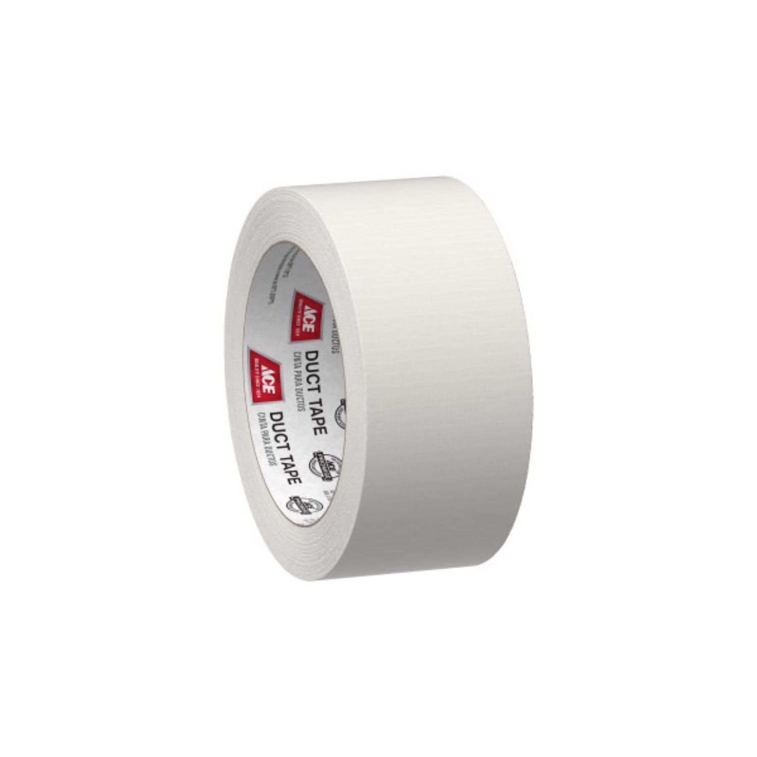 Ace 1.88 in. W X 20 yd L White Solid Duct Tape