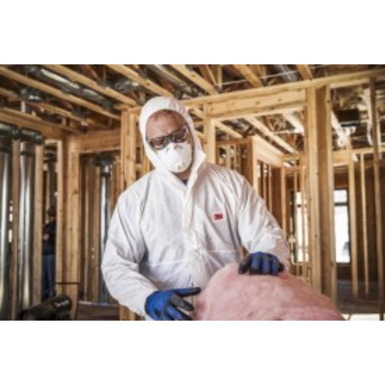 3M N95 Sanding and Fiberglass Disposable Respirator Valved White 2 pc