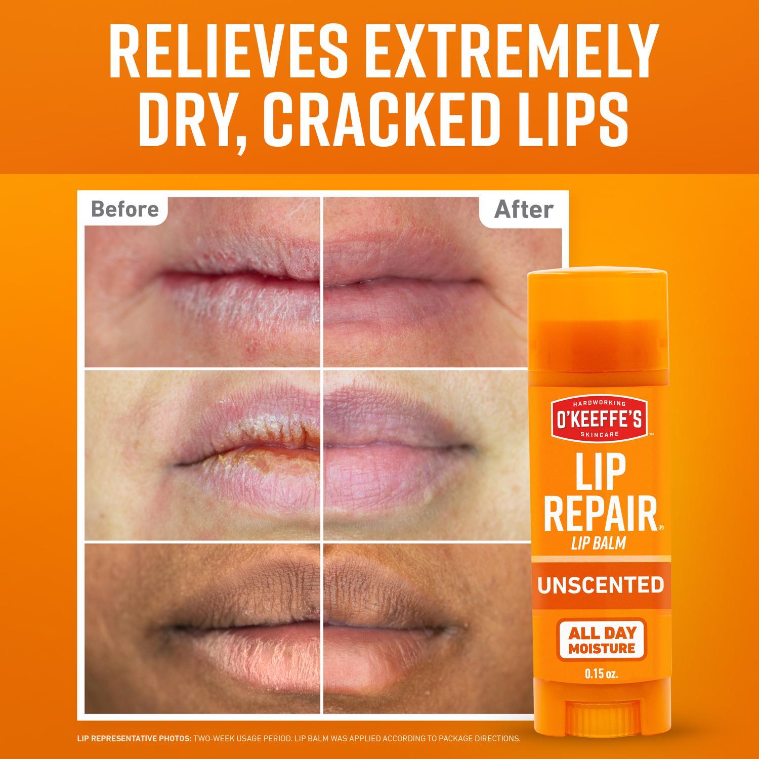 O'Keeffe's Lip Repair No Scent Lip Balm 0.15 oz 1 pk