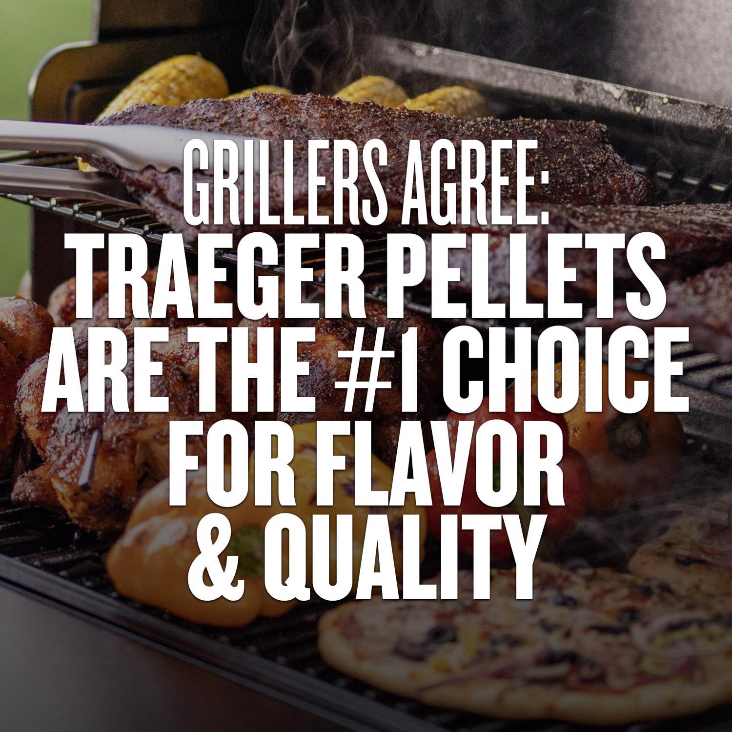 Traeger BBQ Select All Natural Oak/Hickory/Maple Hardwood Pellets 30 lb