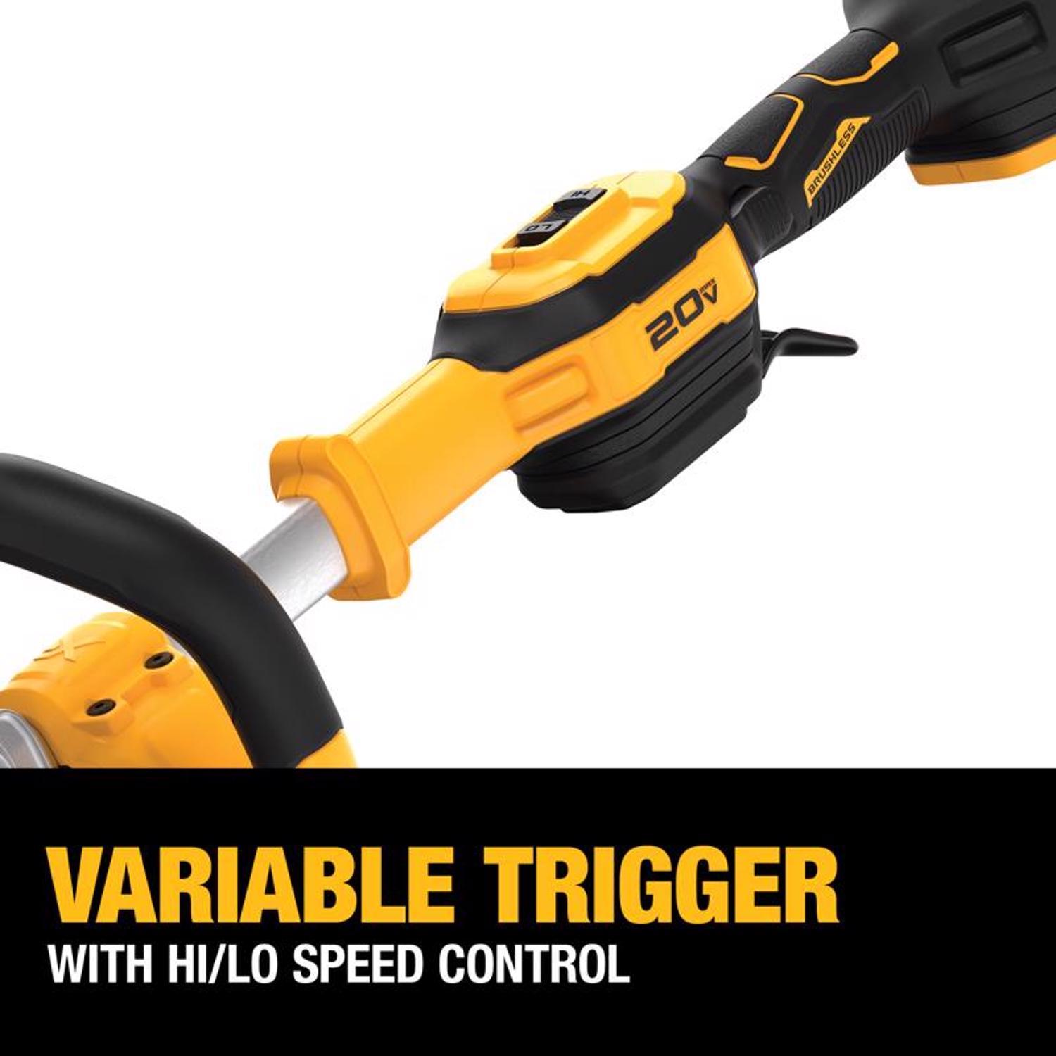 DeWalt 20V MAX DCST926B 15 in. 20 V Battery String Trimmer Tool Only