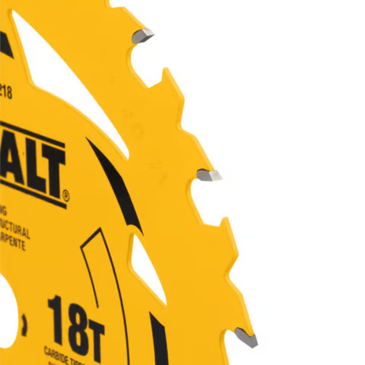 DEWALT 6-1/2 in. D x 5/8 in. Tungsten Carbide Tipped Circular Saw Blade 18 teeth 1 Pack