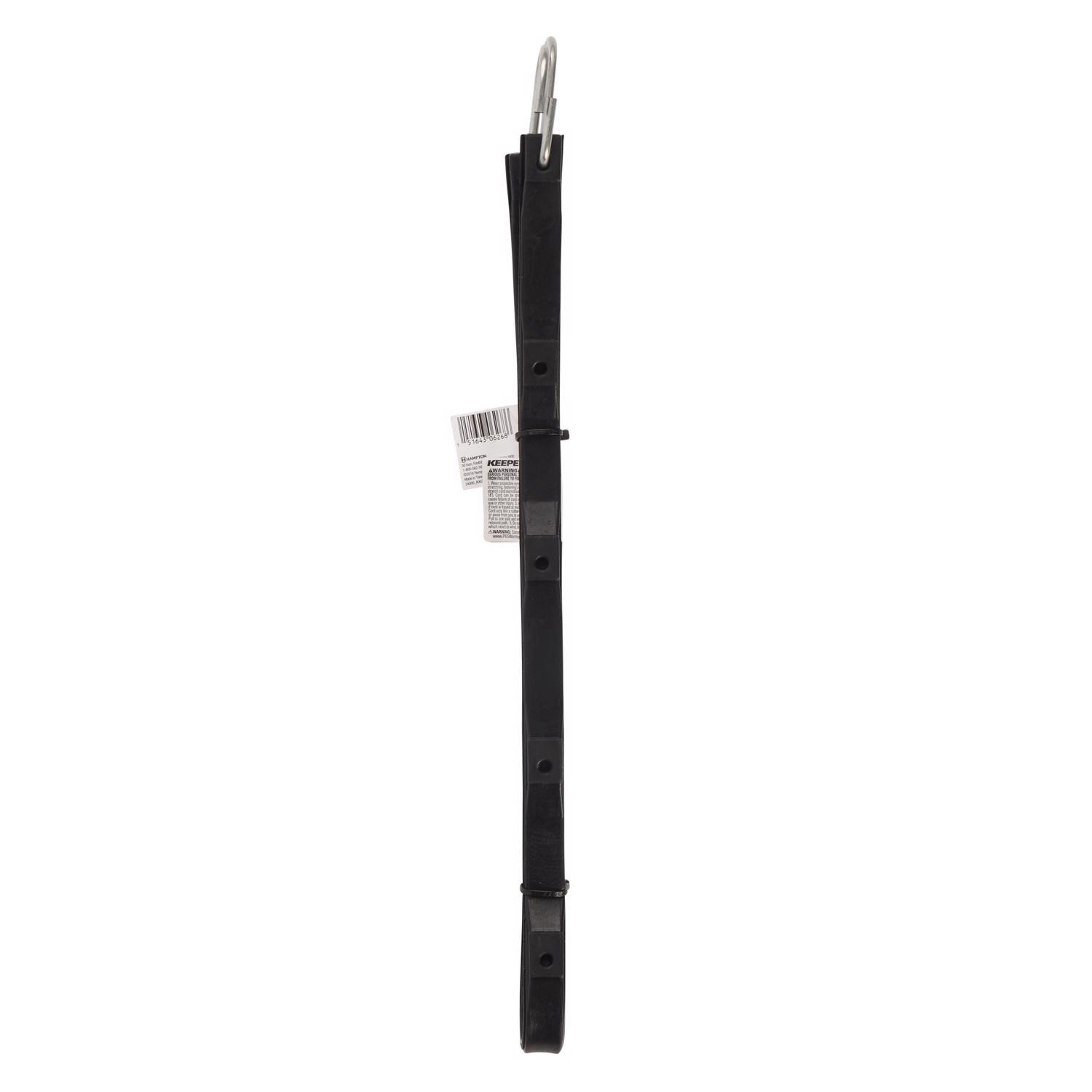 Keeper Black Versa Strap 36 in. L X 8 in. 1 pk