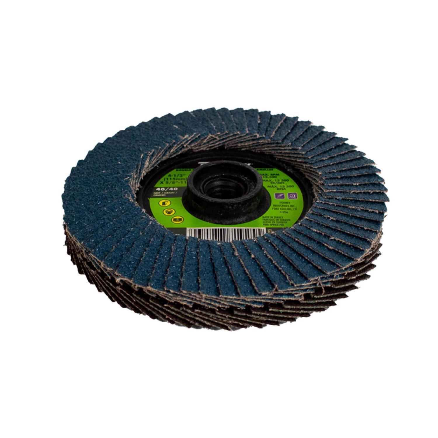 Forney 4-1/2 in. D X 1/4 in. thick Metal Grinding Wheel 1 pc