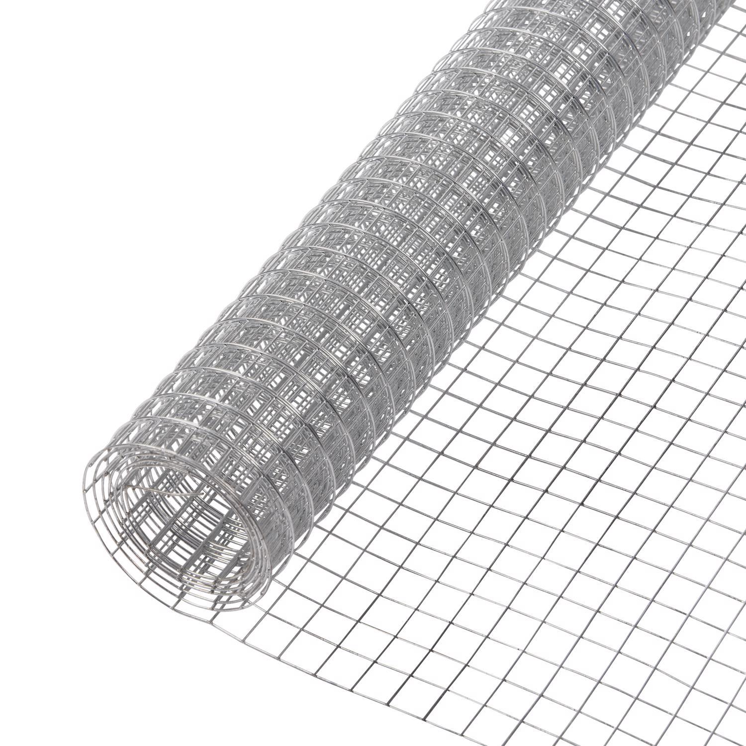 Garden Craft 24 in. H X 5 ft. L Galvanized Steel Hardware Cloth 1/4 in.