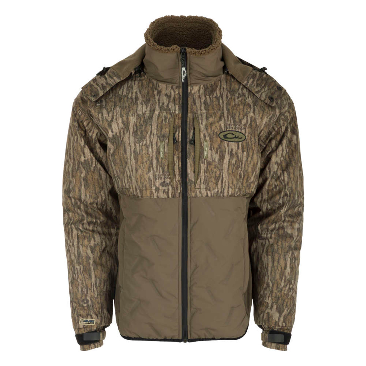 Drake LST Guardian Flex Double Down Eqwader Full Zip M Bottomland