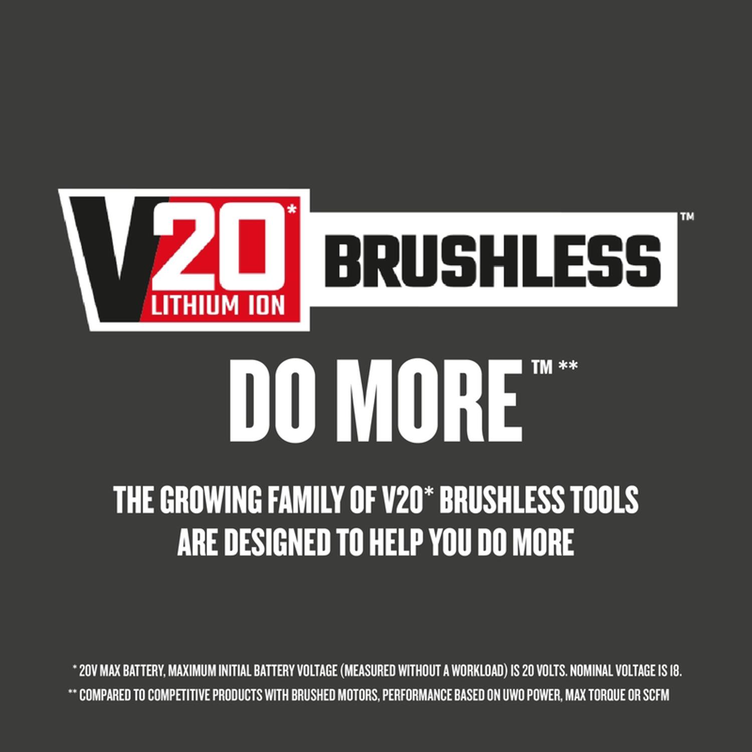 Craftsman V20 1/2 in. Brushless Cordless Drill/Driver Kit (Battery & Charger)