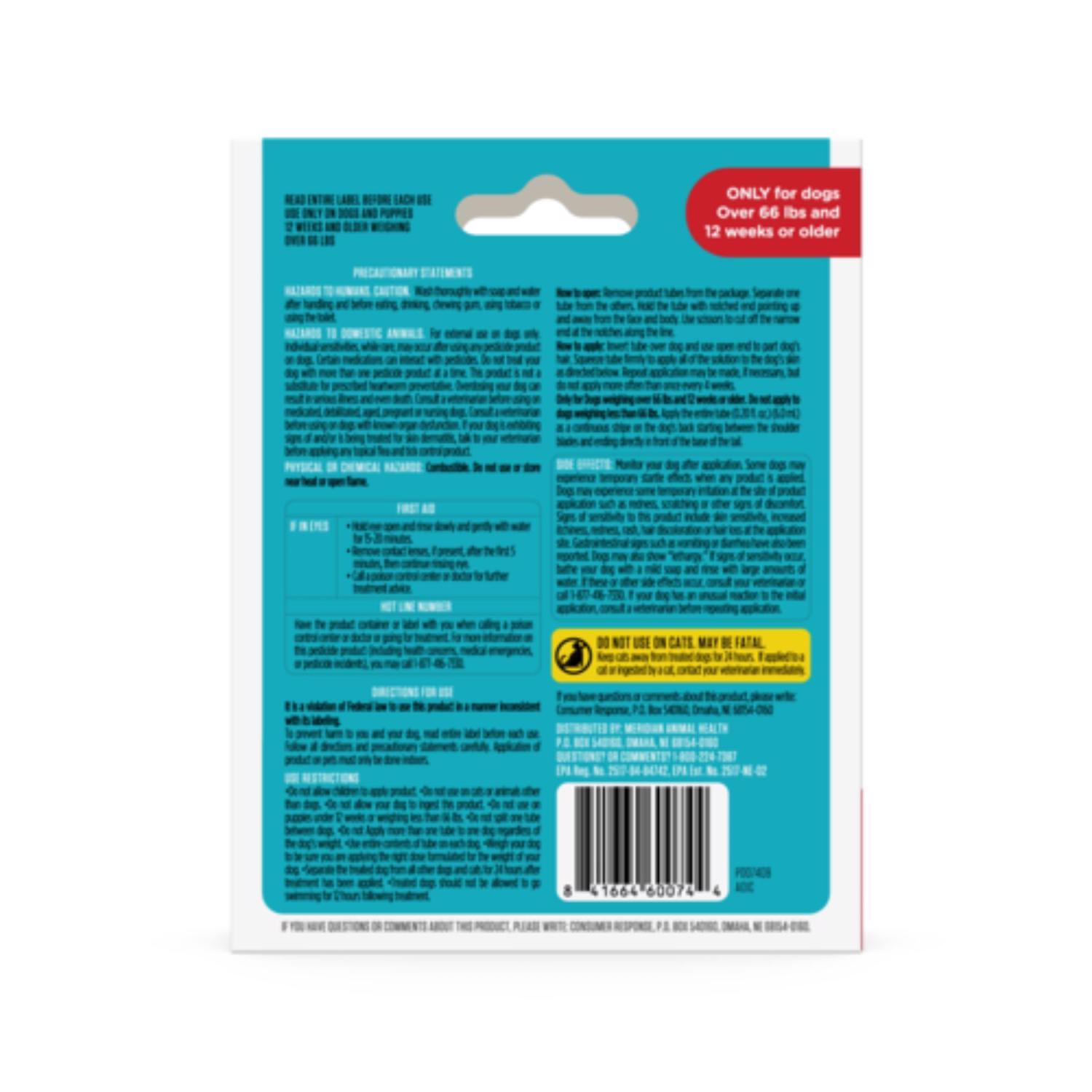 Sergeant's Guardian Liquid Dog Flea and Tick Drops Permethrin, S-methoprene 0.61 oz