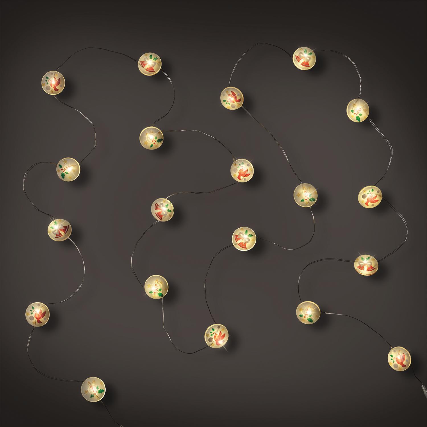 Celebrations LED Micro Dot/Fairy Clear/Warm White 20 ct Novelty Christmas Lights 6.2 ft.