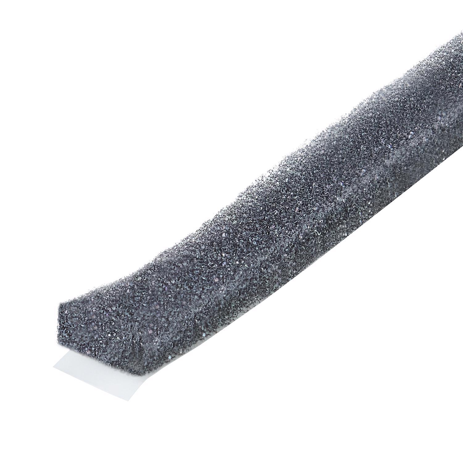 M-D Building Products Gray Foam Weather Stripping Tape For Doors and Windows 204 in. L X 0.25 in.