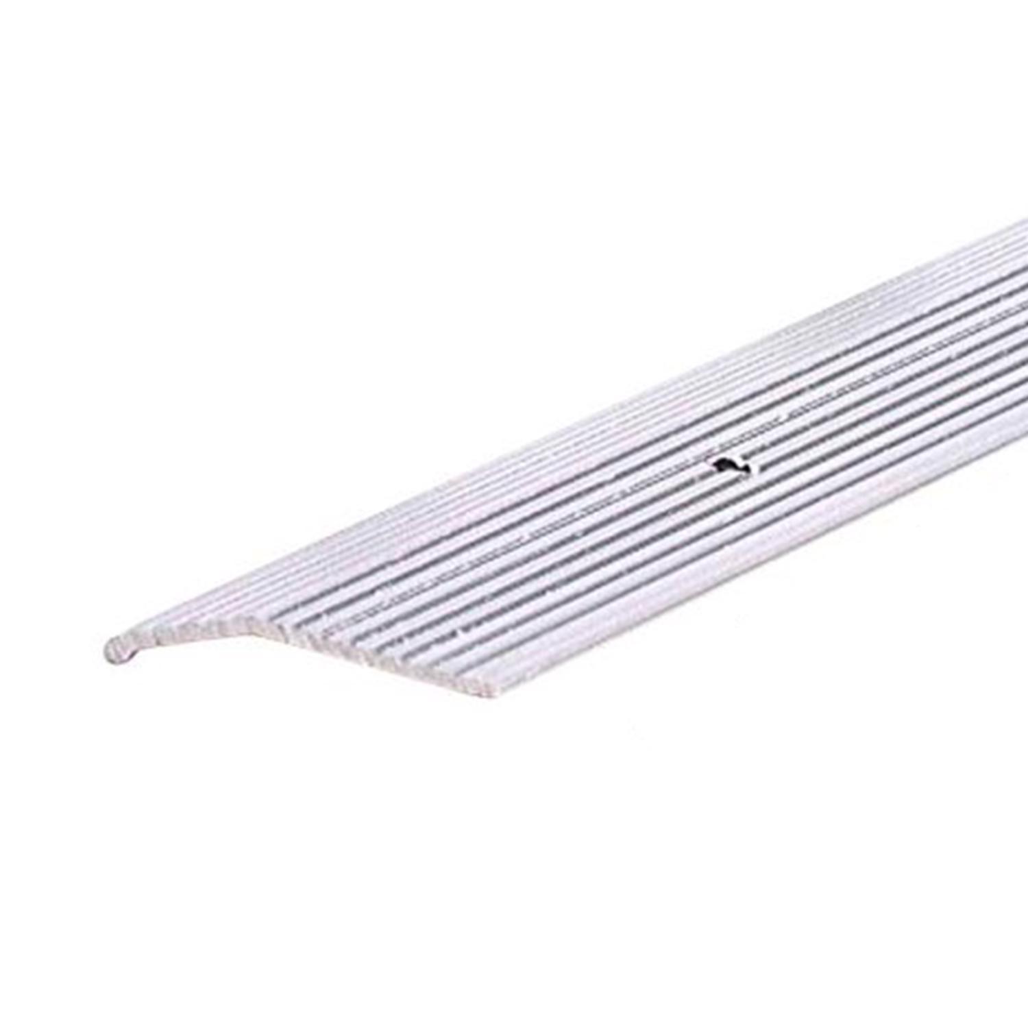 M-D Building Products 0.3 in. H X 1.38 in. W X 36 in. L Prefinished Silver Aluminum Carpet Trim