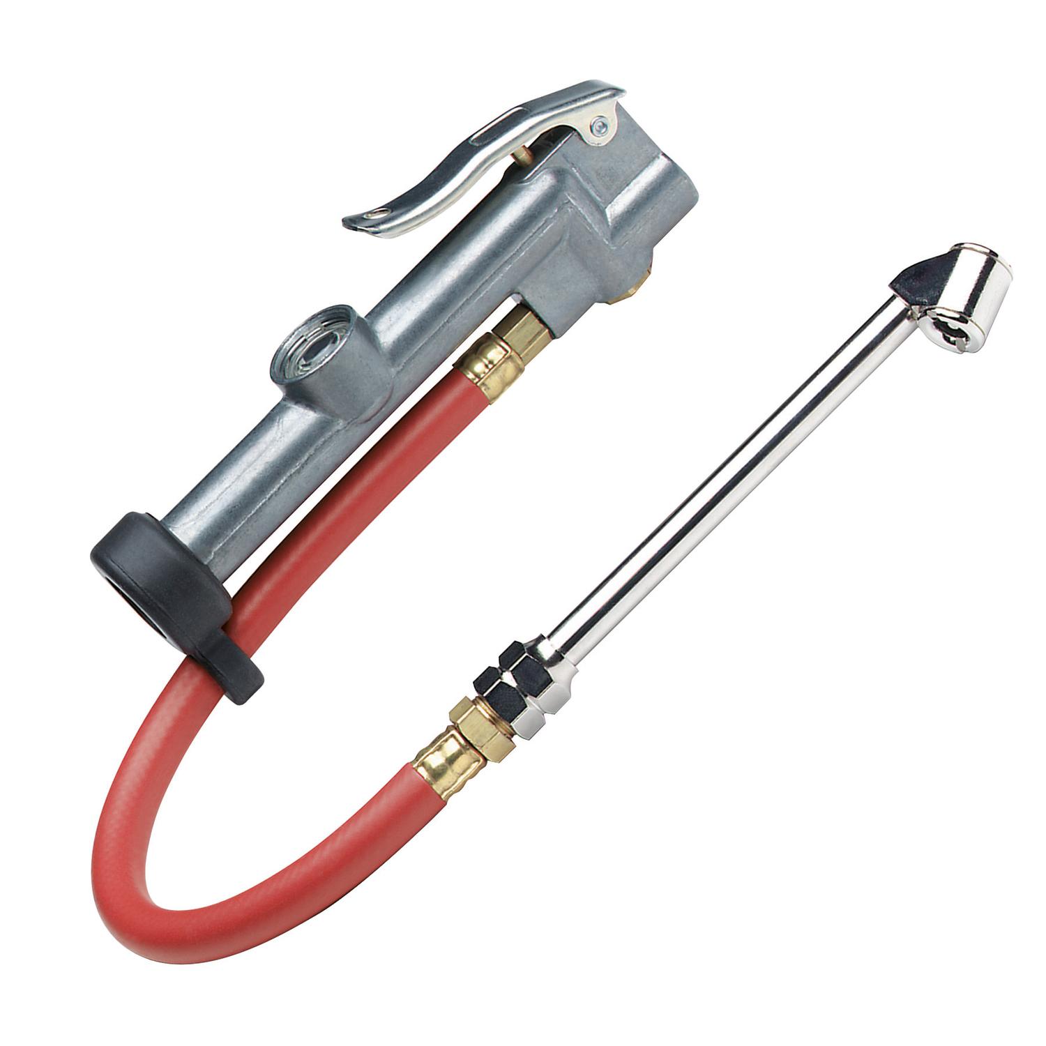 Tru-Flate Steel Inflator Gauge 1/4 FPT 1 pc