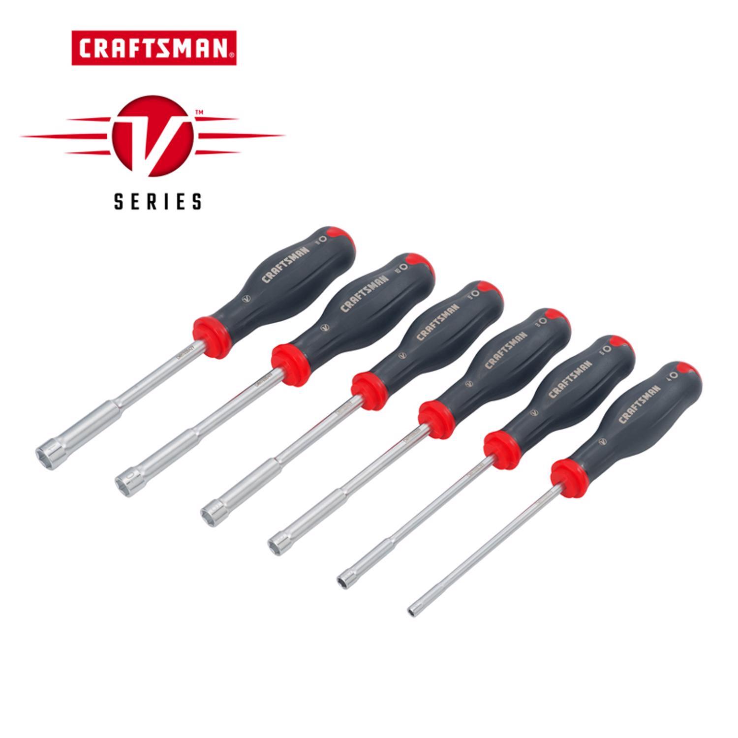 CRAFTSMAN V-Series Metric Nut Driver Set 6 pc