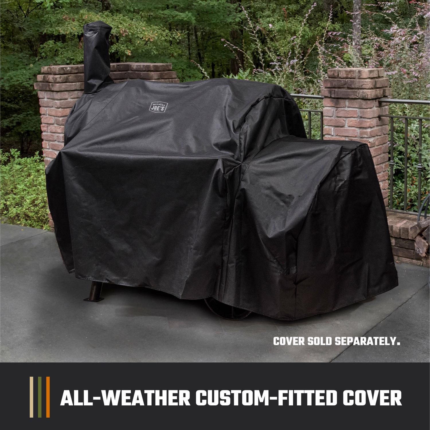 Oklahoma Joe's Highland Charcoal/Wood Offset Smoker Black