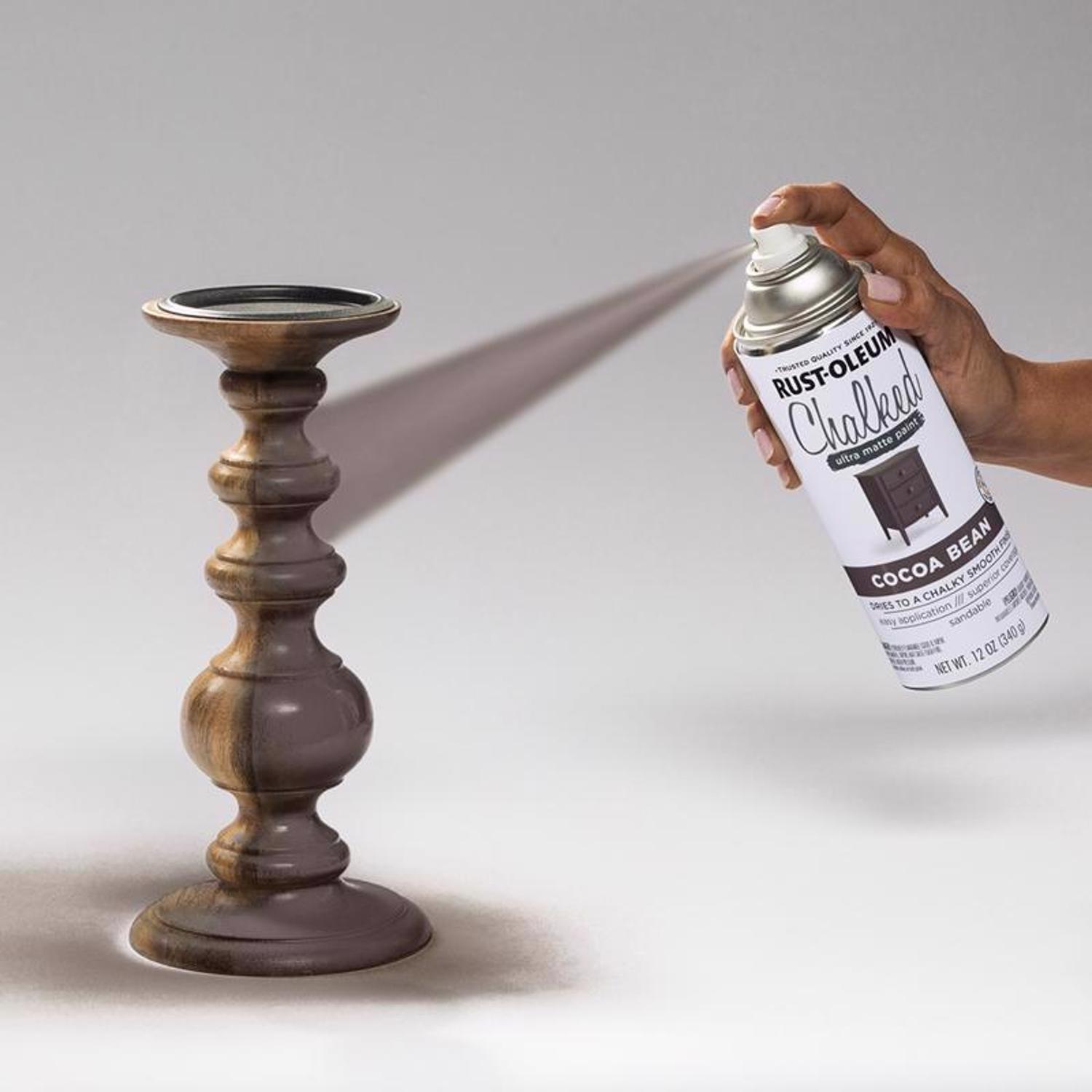 Rust-Oleum Chalked Matte Cocoa Bean Chalky Finish Paint 12 oz