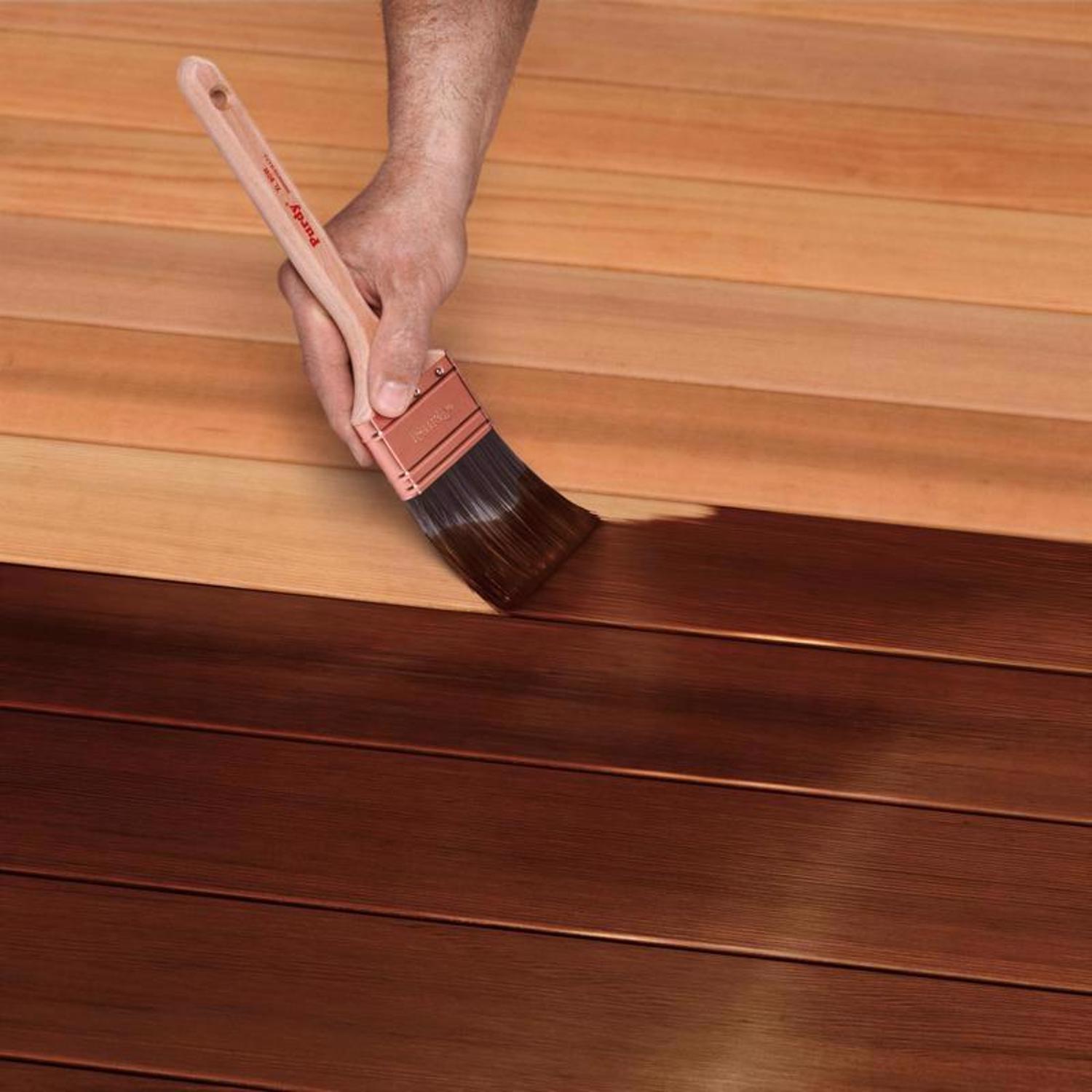 Cabot Gold Transparent Satin Moonlit Mahogany Oil-Based Alkyd Linseed Oil Wood Finish 1 gal